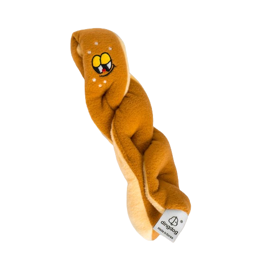 Twisted bread stick nose work toy