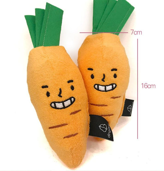 Carrot nose work toy